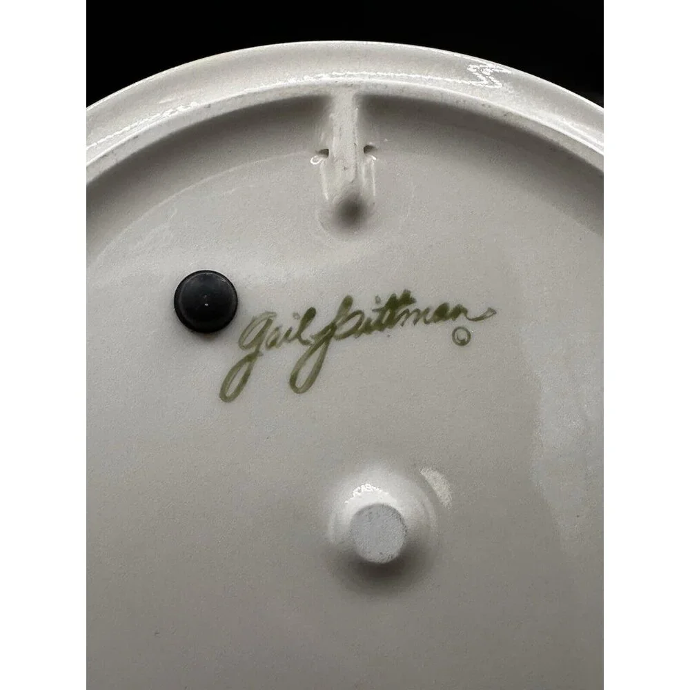 Southern Living Sienna Red‎ Garland Gail Pittman Pottery Trivet Plate 7.25”